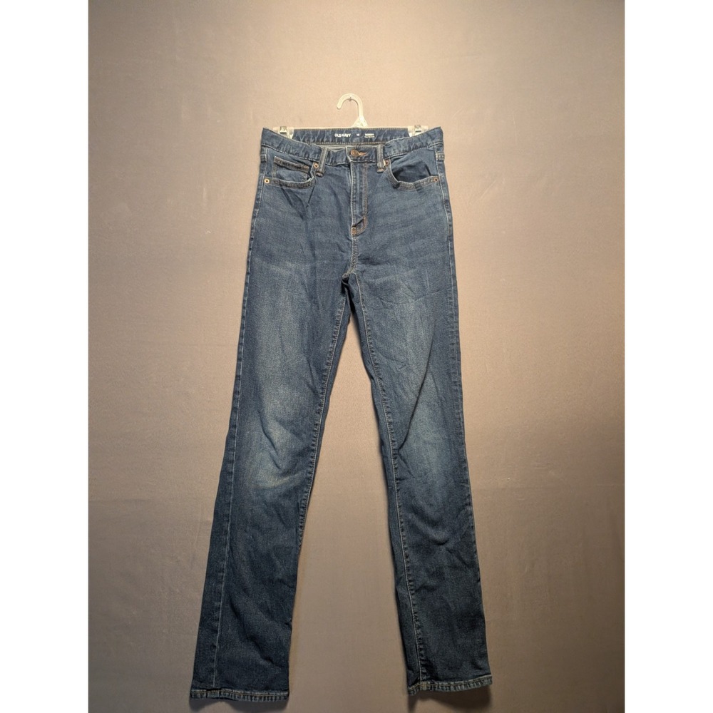 Old Navy Skinny Jeans Womens 16 Blue Denim Medium Wash Built-In Flex Casual